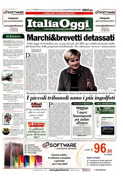 Italia oggi : quotidiano di economia finanza e politica